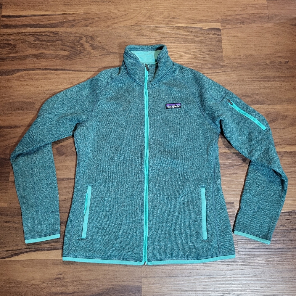 Patagonia Women's Better Sweater Fleece Jacket in Beryl Green Size Small